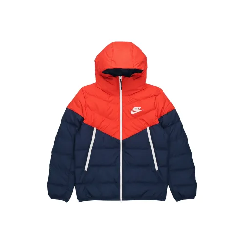 Nike Пуховик Зимний Мужской Многоцветный