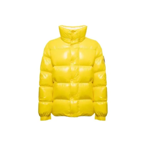 MONCLER GENIUS Желтый Мужской Пуховик