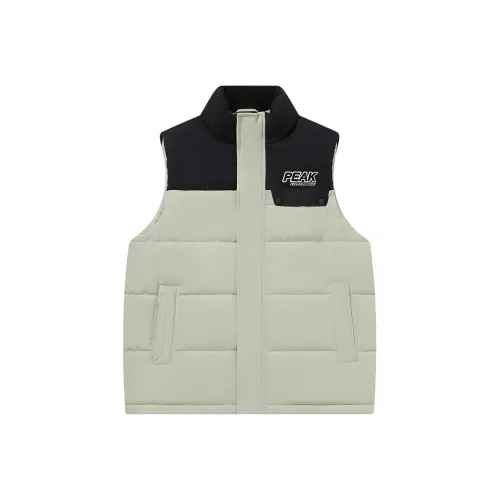 PEAK Жилет Мужской Белый Серый Зеленый