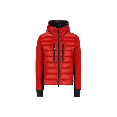 Moncler Красный Мужской Пуховик