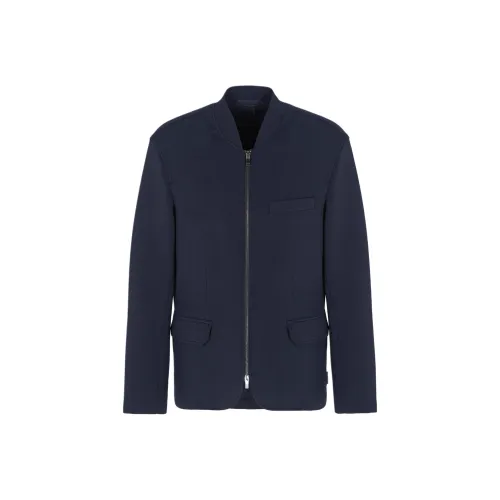 ARMANI EXCHANGEAE FW24 Куртки и Пальто Мужской Морской Синий