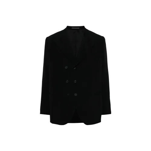 Yohji Yamamoto Pour Homme Черный Мужской Деловой Костюм