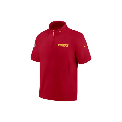 nike KANSAS CITY Chiefs Sideline COACH Куртки и Пальто Мужской Красный