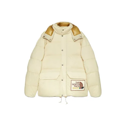 GUCCI x The North Face Gucci X The North Face SS22 Пуховик Унисекс Бежевый