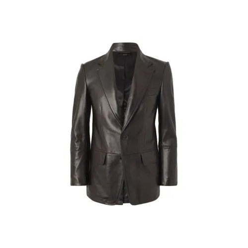 TOM FORD Коричневый Мужской Деловой костюм