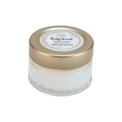 SABON Delicate Жасмин Мертвая морская соль Очищение Восстановление Тело Скраб 60г Отшелушивающий