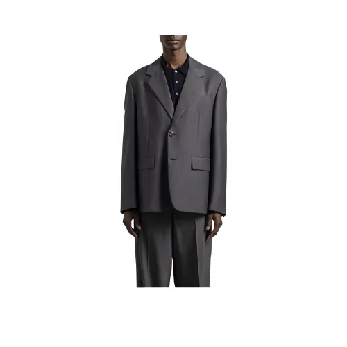 PRADA Бизнес-костюм Пальто Мужской Черный