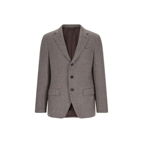Loro Piana Серый Мужской Деловой костюм