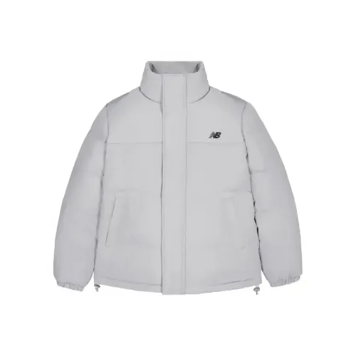 New Balance Пуховик Мужской Серый