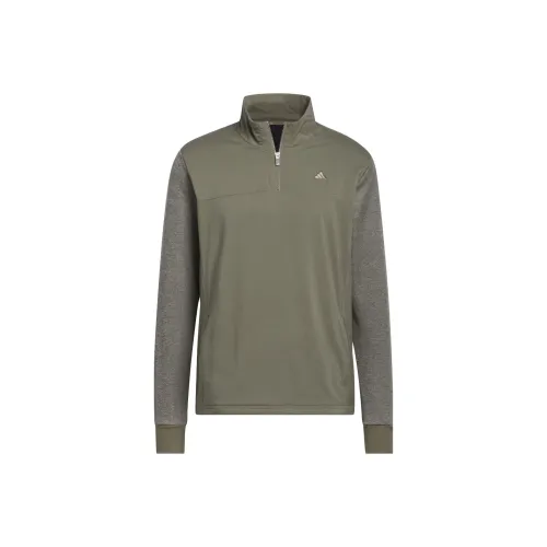 Adidas Слоистый Оливково-Зеленый Мужские Куртки