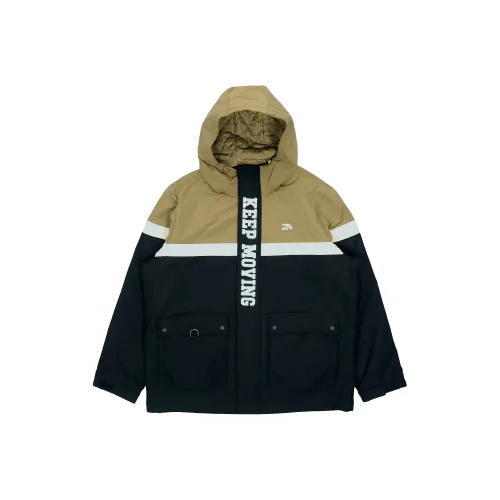 ANTA Хлопковый пуховик Мужской Киви Зеленый