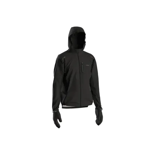 DECATHLON Бег Пальто Мужской Дымчатый Черный