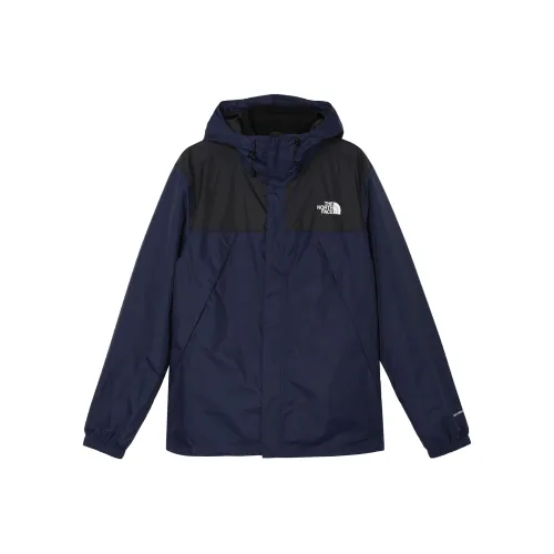 THE NORTH FACE Antora Поход Водонепроницаемый Ветрозащитный And Дышащий Ветровка Мужской Морской синий