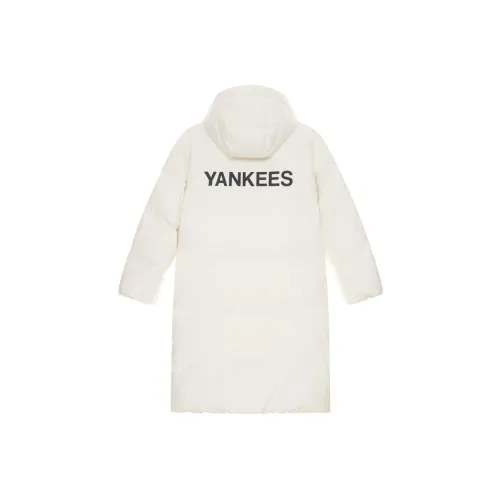 Mlb Base Logo New York Yankees Basic Collection FW24 Пуховик Унисекс Айвори