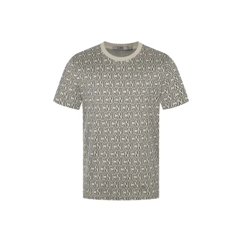 C'N'C New Order Classics series Рубашка Мужская Коричневая с принтом