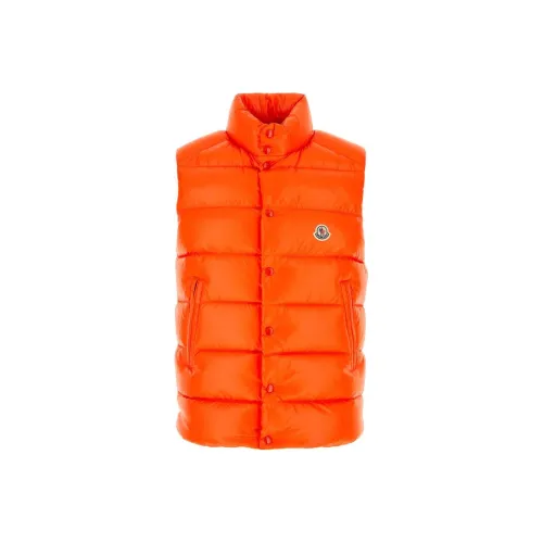 Moncler Tibb Series Оранжевые Мужские Жилеты