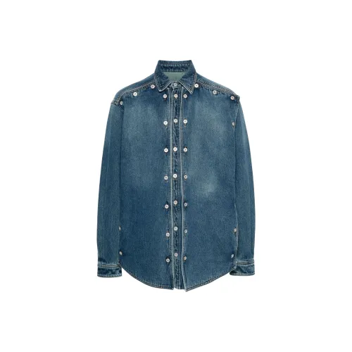 Y/Project Blue Men's Denim Jackets  
Y/Project Синий Мужские Джинсовые Куртки
