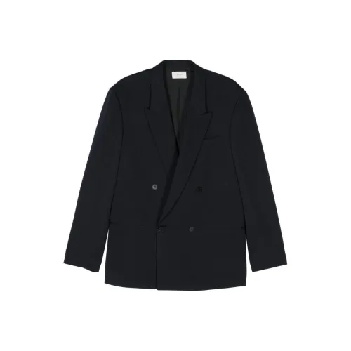 THE ROW SS24 Бизнес Костюм Пальто Мужской Midnight Blue