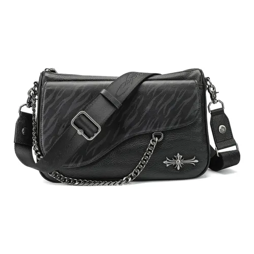 Ed Hardy Ed Hardy Classic Series Сумки Кросс-боди Черный Унисекс