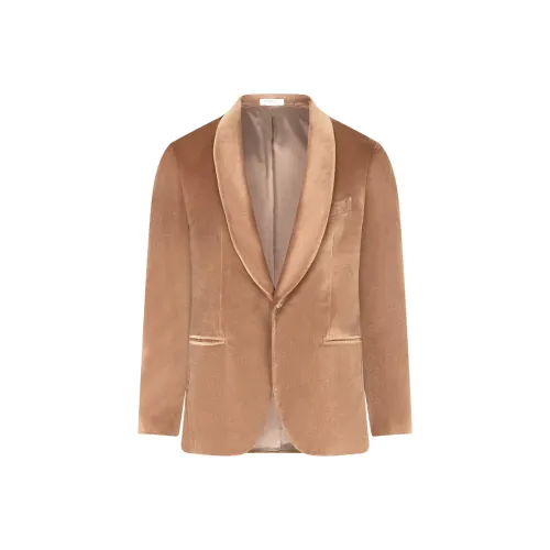 Больгиоли FW24 Бизнес Костюм Пальто Мужской Розовый