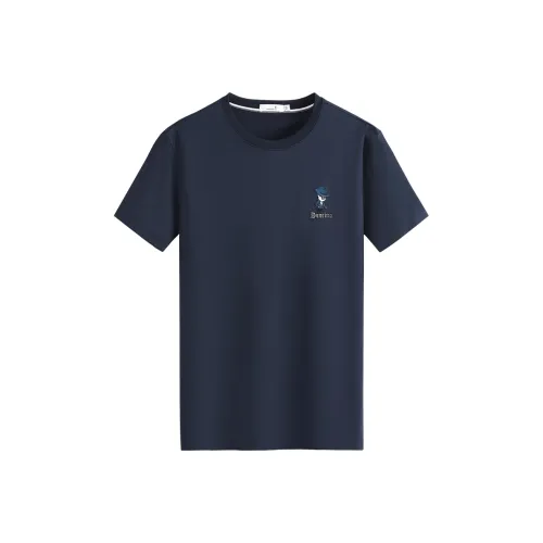 Dance with Wolves T-Shirt Мужской Темно-синий 102