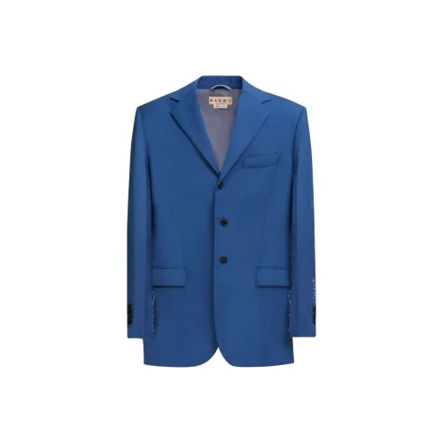 MARNI Бизнес-костюм мужской небесно-голубой