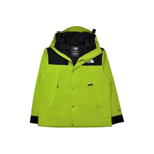 The North Face Ветрозащитная ветровка Мужская Неоновый зеленый