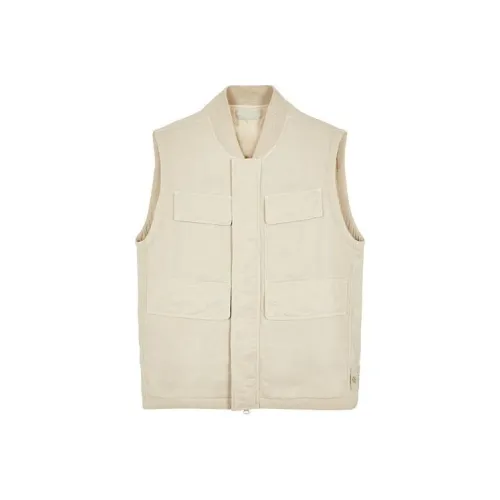 Stone Island Бежевые Мужские Жилеты