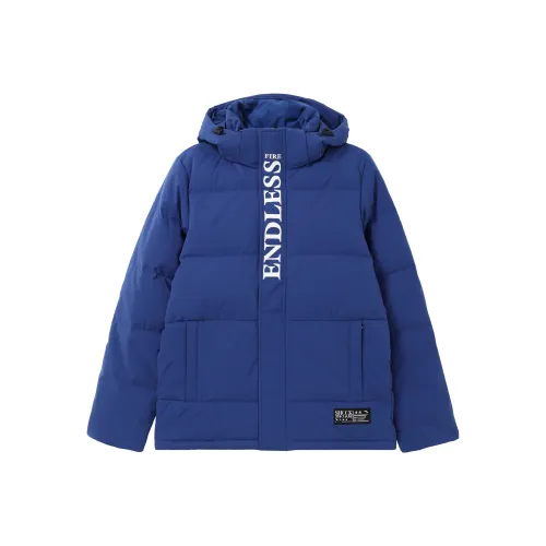 ANTA Basketball Collection Пуховик Мужской Синий