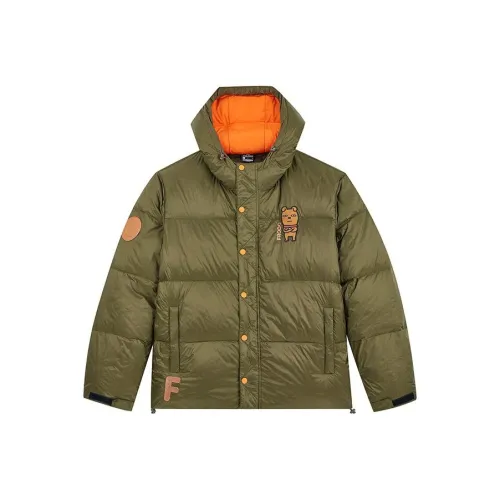 361° Rockwell Чайно-зеленый Мужской Пуховик