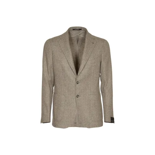 Tagliatore Бизнес-костюм Пальто Мужской Коричневый