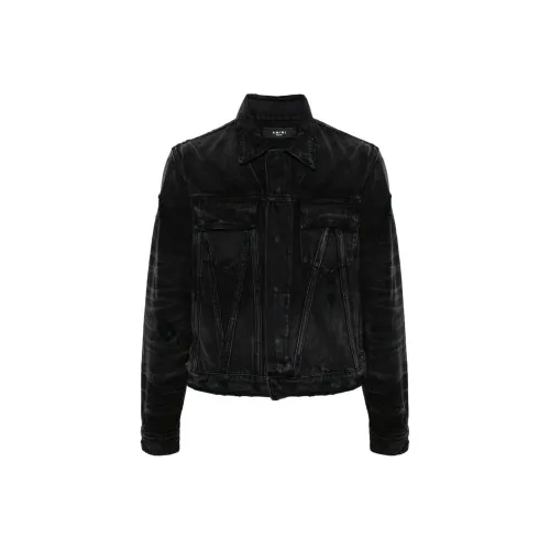 AMIRI Черные Мужские Джинсовые Куртки