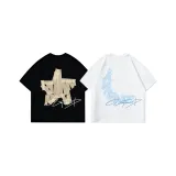 Чёрный, звёзды, белый, лунный, 2 шт