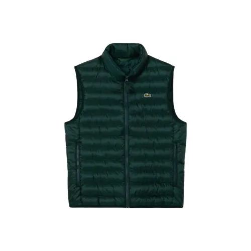LACOSTE Жилет Мужской Простой Зеленый