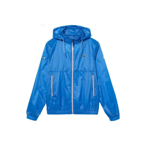 Куртки LACOSTE Collaboration Легкие Синие Мужские