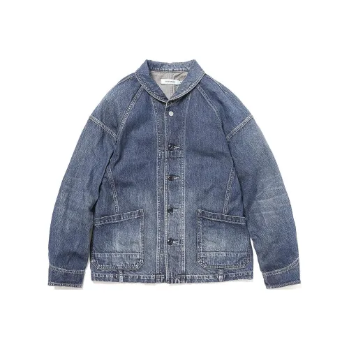 Nonnative Синий Мужской Джинсовые Куртки