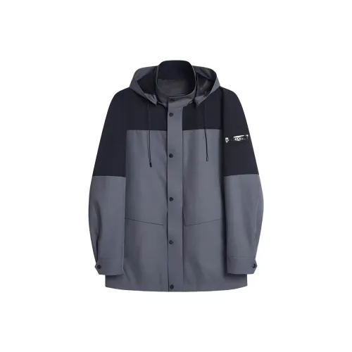 K BOXING Куртки и Пальто Мужские Черный Серый