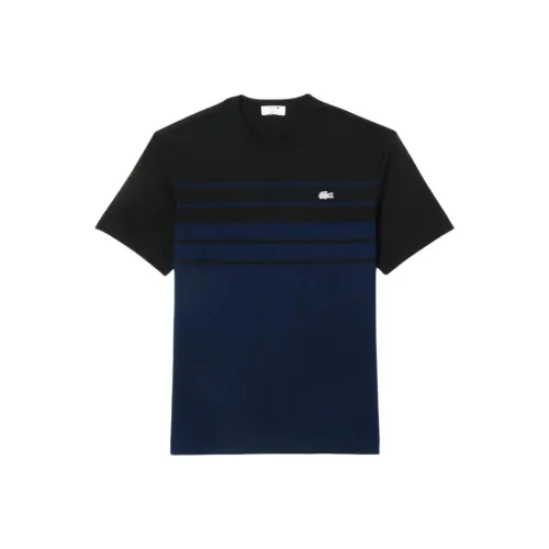 Рубашка T с коллаборацией LACOSTE Мужская Морской Синий