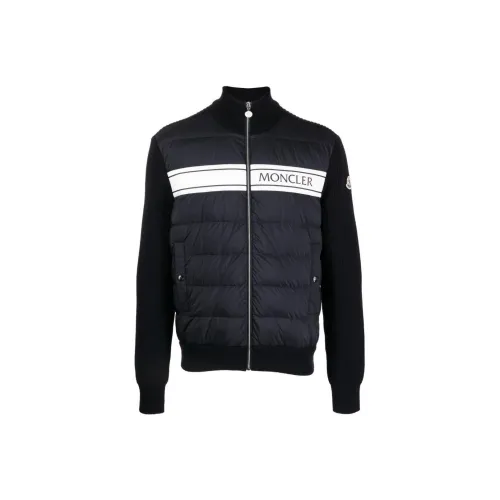 Moncler Кардиган FW22 Пуховик Мужской Черный