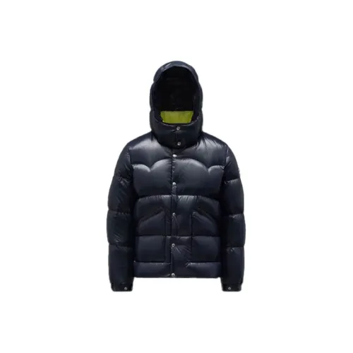 Moncler FW21 Пуховик Мужской Ночной Синий