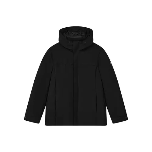 FILA Глубокий Черный Мужской Пуховик