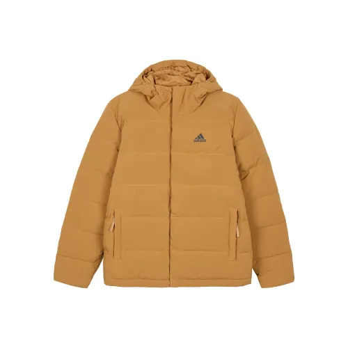 Adidas Пуховик Мужской Оранжевый