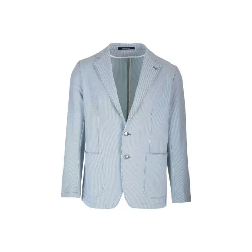 Tagliatore Бизнес-костюм Мужской Светло-Синий