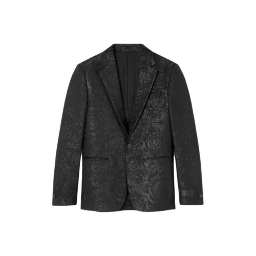 VERSACE Бизнес-костюм мужской черный