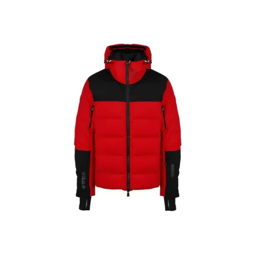 Moncler Красный Мужской Пуховик
