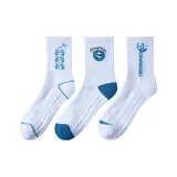 3 шт (Сине-белый)