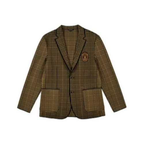 Raidy Boer Бизнес-костюм мужской желтый цветочный