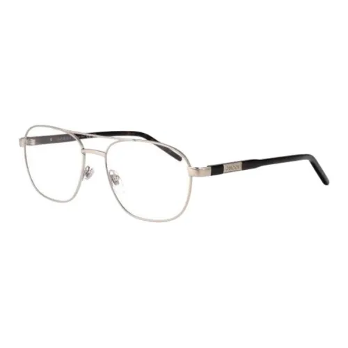 GUCCI Металл Aviator Оправа для очков Унисекс Серебряный