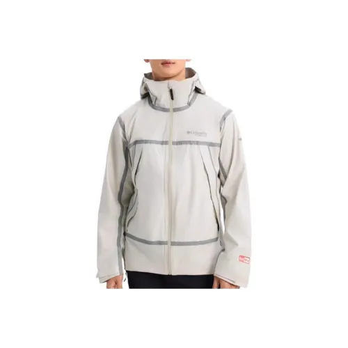 Columbia совместный бренд Титан Офис Повседневный Водонепроницаемый Ветровка Унисекс Экрю