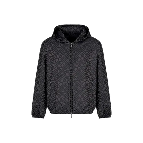 ARMANI EXCHANGEAE SS25 Куртки и Пальто Мужской Черный